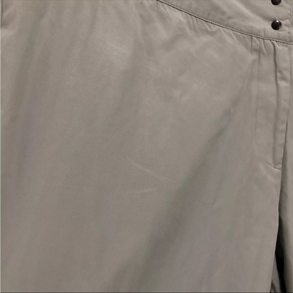 Babette SF Cream Beige Curved Hem Wide Leg Pant XL - Picture 7 of 8